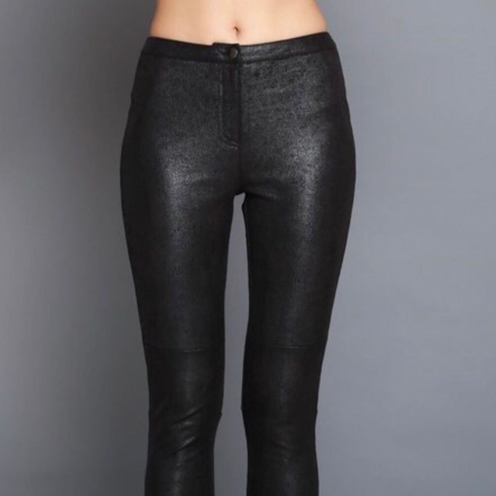 Doe and Rae faux leather pants